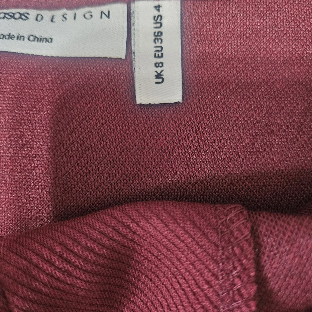 ASOS Deep Burgundy Blouse - Picture 2 of 4